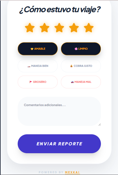 Calificación del conductor